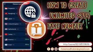 How To Create Fake Number | Joker Kadhalan Created | +994 Number | Js Creation | Unlimited Numbers |