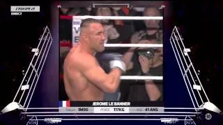 Jérôme Le Banner Vs Lucian Danilencu sur EQUIPE 21 Le 30/05/2014