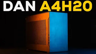 This high end PC fits in your bag! | DAN A4-H20 Lian Li Review | Smallest PC Case | TheMVP