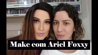 MAQUIAGEM DRAG QUEEN COM ARIEL FOXXY