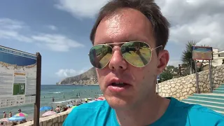 Calpe Calp Costa Blanca Hiszpania Alicante która plaża lepsza