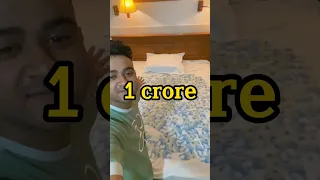 #020 | 1 CRORE cash 😍🤣 | #viral #shorts #1crore #safarnama101 #worldtour