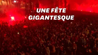 Lille, champion de France, fête sa victoire malgré le couvre-feu