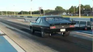 Brian's driving the 2 fast garage 8 second street car nova