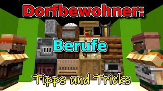 Minecraft Dorfbewohner - Berufe | Tutorial