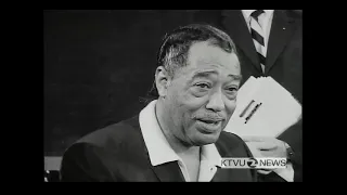 Duke Ellington press conference at Grace Cathedral, San Francisco 1968