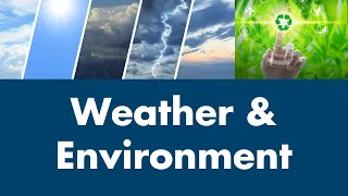 Practice English Vocabulary | Weather & Environment