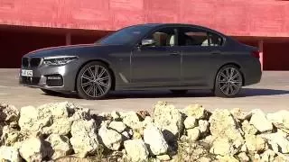 New BMW 540i exterior view