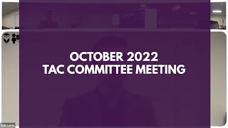 SRPC Technical Advisory Committee - October 7, 2022
