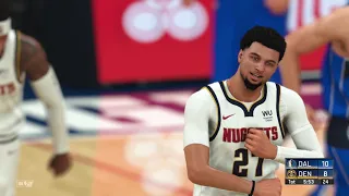 NBA 2K20 Season mode: Dallas Mavericks vs New Orleans Pelicans - (Xbox One HD) [1080p60FPS]