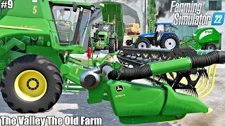 HARVESTING BARLEY and BALING STRAW │The Valley The Old Farm│FS 22│9