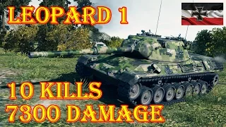 Leopard 1  10 kills,  7.3K Damage Mountain Pass