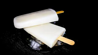 Homemade Vanilla Ice Cream Bar Recipe -Without Cream @HIRA'S RECIPES
