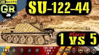 World of Tanks SU-122-44 Replay - 10 Kills 3.9K DMG(Patch 1.4.0)