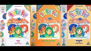 Tots TV - Dog (VC 1322), Roller Skating (VC 1323), Giraffe (VC 1324) 1994 UK VHS