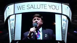 National Anthem Performed by John Amirante Before Rangers-Canes Game | New York Rangers Game Night