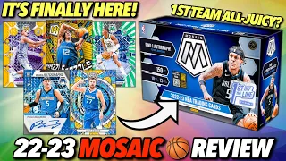 THE NEW MOSAIC 🏀 IS FINALLY HERE! 😮🔥 2022-23 Panini Mosaic Basketball FOTL Hobby Box Review