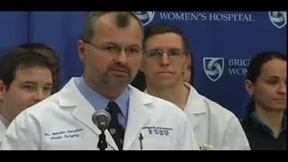 Surgeons Discuss First Full Face Transplant in US Video - Brigham & Women's Hospital