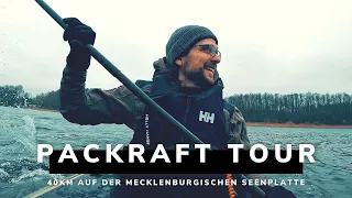 Packraft Tour - 40km auf der Mecklenburgischen Seenplatte - Anfibio Rebel 2K