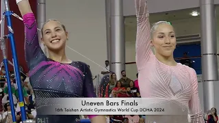 16th FIG  Artistic Gymnastic World Cup DOHA 2024 | UNEVEN BARS FINALS