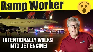 UPDATE Ramp Worker Intentional Sucked Into Jet Delta 1111