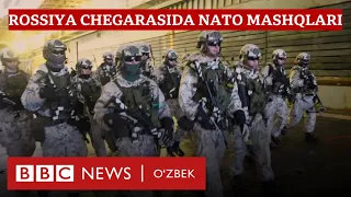 Россия чегарасида НАТО машқлари - BBC News O'zbek