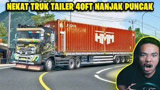 NEKAT TRUK KONTAINER NANJAK PUNCAK BOGOR - ETS2