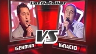 Batalla: Nacho Leguizamón Vs. German Staffolani - Vuela una lagrima (COMPLETA) // La Voz Argentina