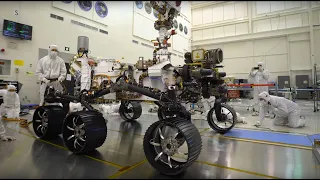 First Drive Test of NASA’s Mars 2020 Rover