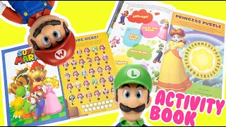 The Super Mario Bros Movie Coloring Activity Book with Luigi
