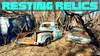 Dragging Antique Cars & Trucks Out Of The Trees | Abandoned Farm Cleanup Day 3
