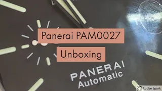 Panerai Unboxing From Christie's PAM0287 Radiomir Black Seal