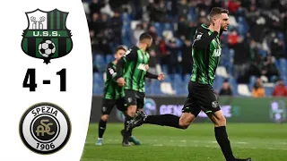 Sassuolo vs Spezia 4-1 Highlights | Serie A TIM 2021-2022