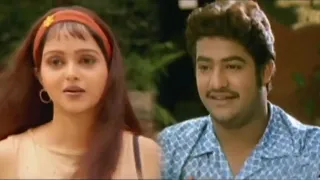 Best Love Scene Between Jr Ntr & Nirosha || Telugu Movie Best Love Scenes || Shalimar Cinema