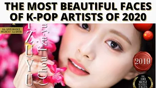 The Most Beautiful Faces of K-POP artists of 2020! (TC Candler)