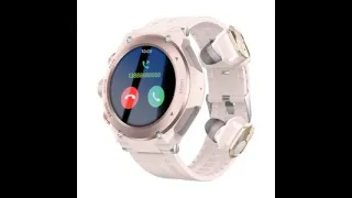 T92 2 in 1 Earbuds Smart Watch Bluetooth Calling, Works With Apple Samsung And Android