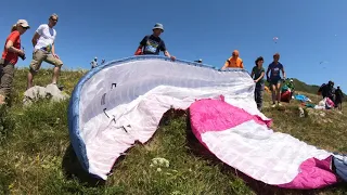 Strong Wind Paragliding Take-Offs,   2ND BRITISH SPORTS TROPHY