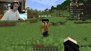 IF YOU DIE YOU'RE DEAD | Minecraft Survival with Poke!