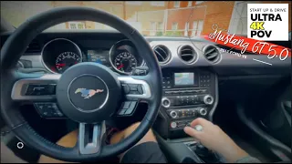 Start Up & Test Driving the Ford Mustang GT 5.0L FASTBACK | POV TOUR #SportsCar