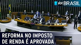 Câmara aprova reforma do Imposto de Renda que aumenta faixa de isenção | SBT Brasil (02/09/21)