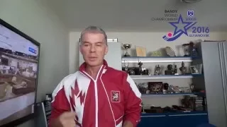 Олег Газманов приглашает на игры чемпионата мира по хоккею с мячом 2016 в Ульяновске
