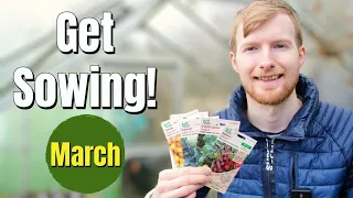 Seeds YOU MUST Sow In MARCH! | Allotment Gardening For Beginners