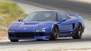 Clarion Builds 1991 Acura NSX | Willow Springs Raceway