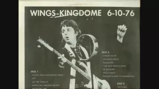 Wings - Kingdome - 6/10/1976