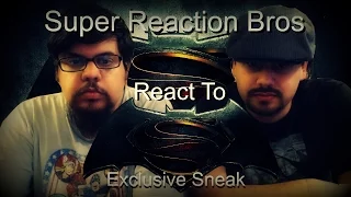 SUPER REACTION BROS REACT & REVIEW Batman v Superman   Exclusive Sneak HD!!!!