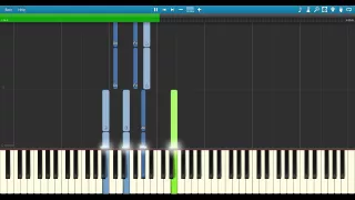 Sia - Elastic Heart (Piano Tutorial / Synthesia) [1080p]