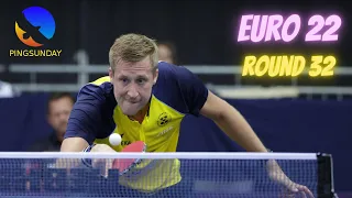 Falck Mattias (SWE) – Redzimski Milosz (POL) | Men Singles | Round of 32