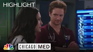 Halstead Figures Out That Manning's Been Lying - Chicago Med