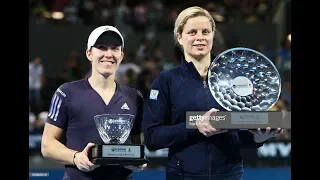 Kim Clijsters vs Justine Henin Brisbane 2010 Highlights