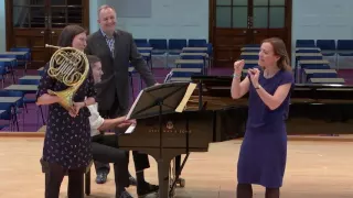 Sarah Willis Horn Masterclass at the Royal College of Music